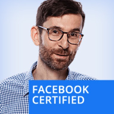 Specialista na Facebook reklamu a držitel oficiální Facebook certifikace